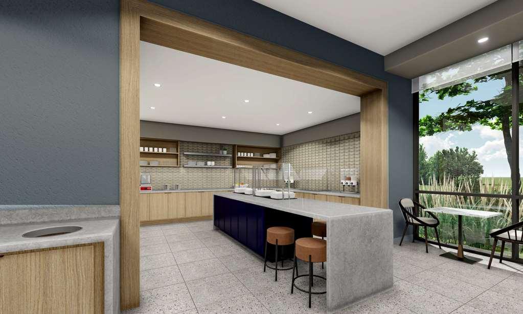 Homewood Suites By Hilton Grand Prairie At Epiccentral Restaurang bild