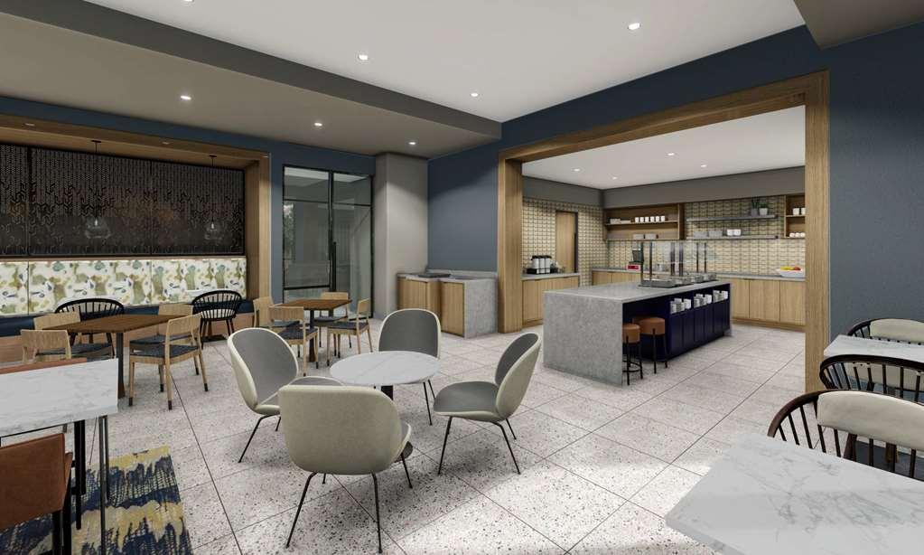 Homewood Suites By Hilton Grand Prairie At Epiccentral Restaurang bild